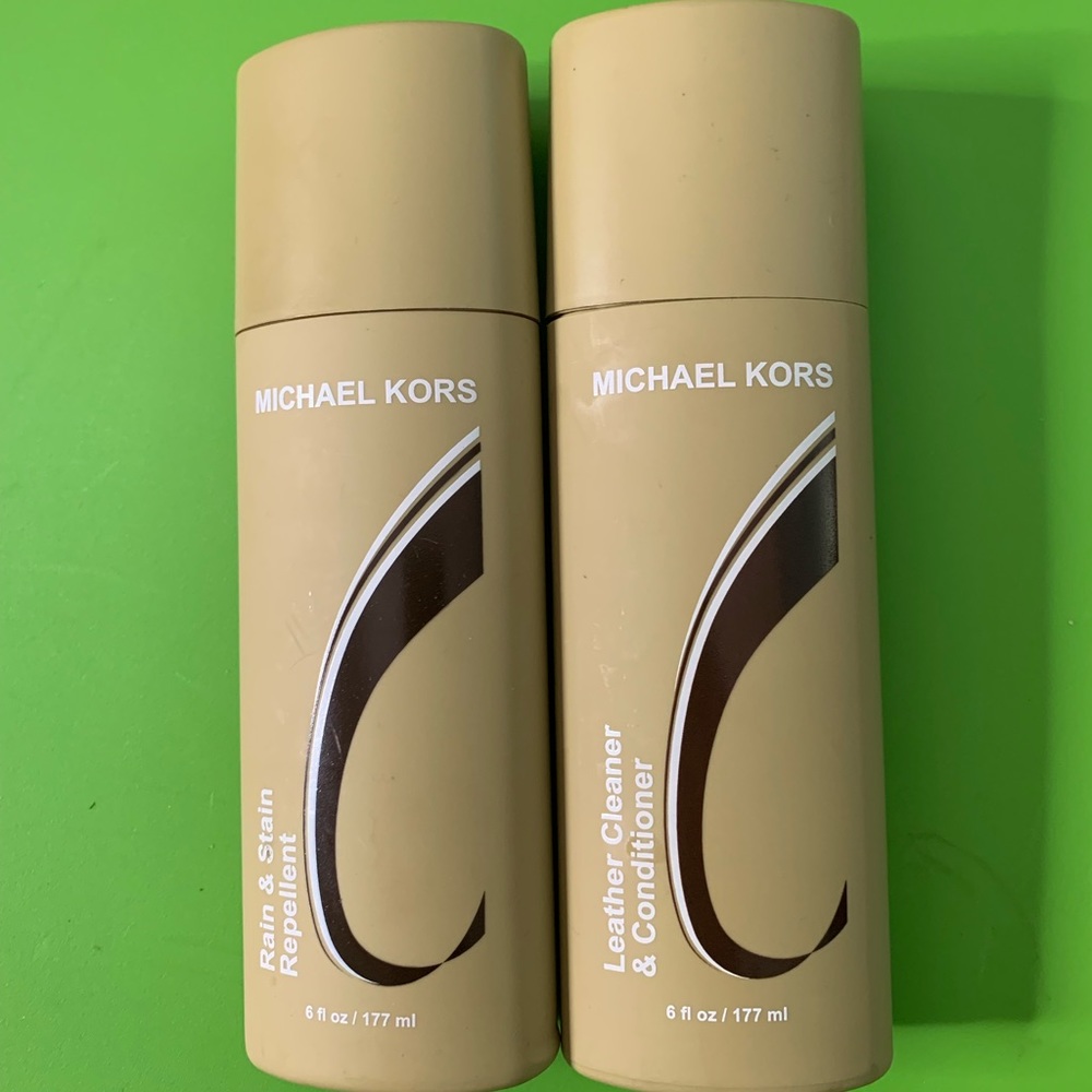 New! Micheal Kors Rain & Stain + Leather Cleaner